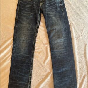 True Religion Dark Blue Straight Jeans